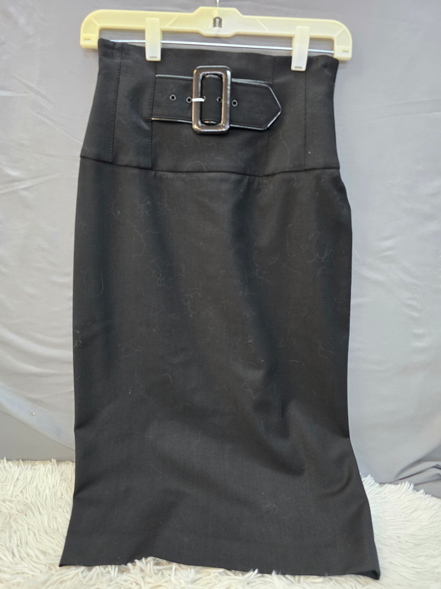 Bebe pencil black skirt size 4 image 0