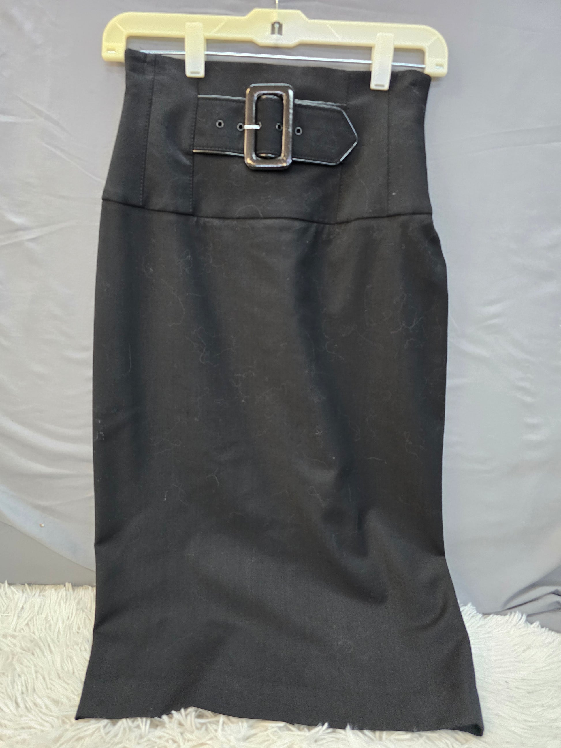 Bebe pencil black skirt size 4 image 0
