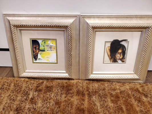 Pair of Black wall decor image 1