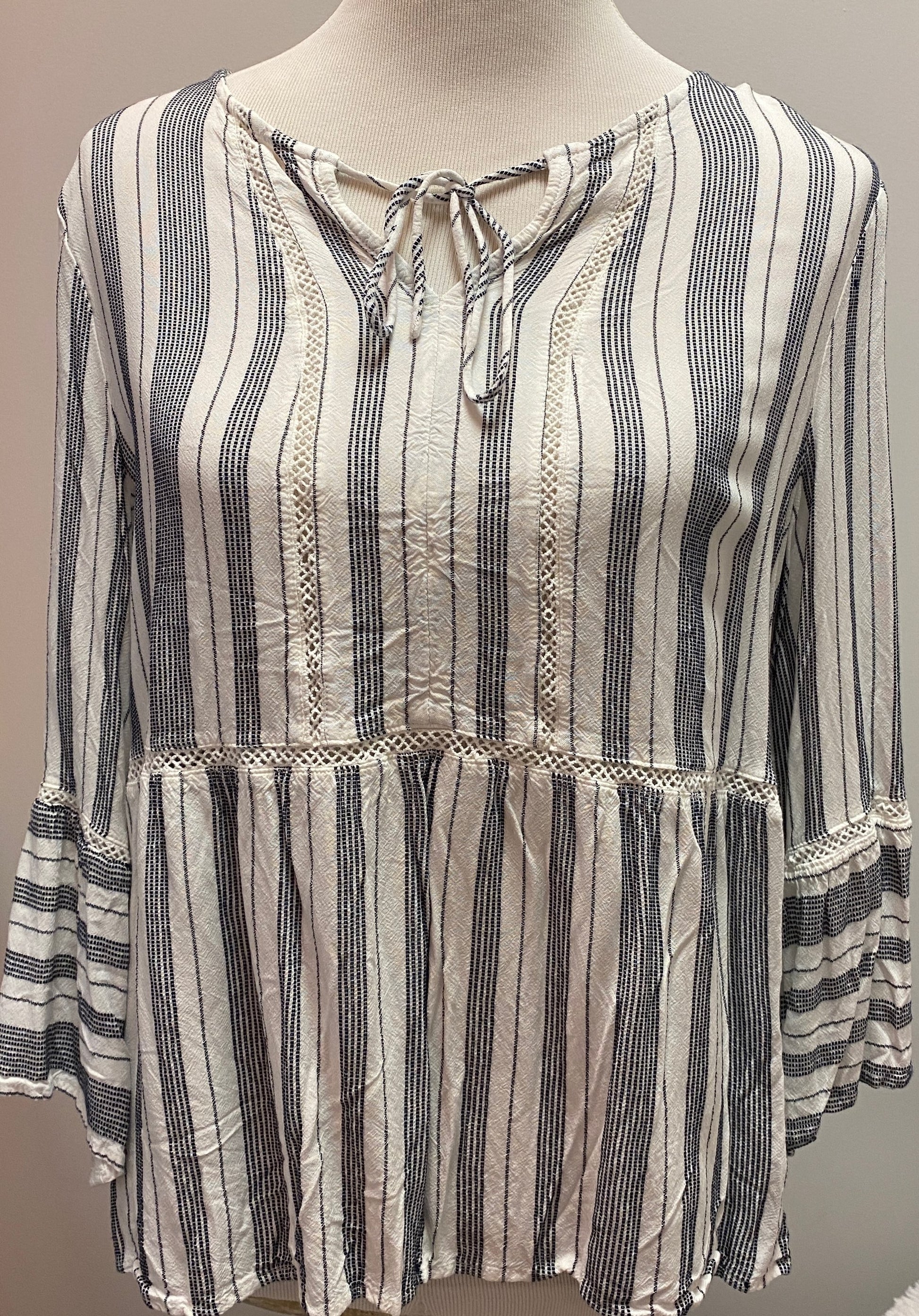 Fever Striped Blouse (L) image 2