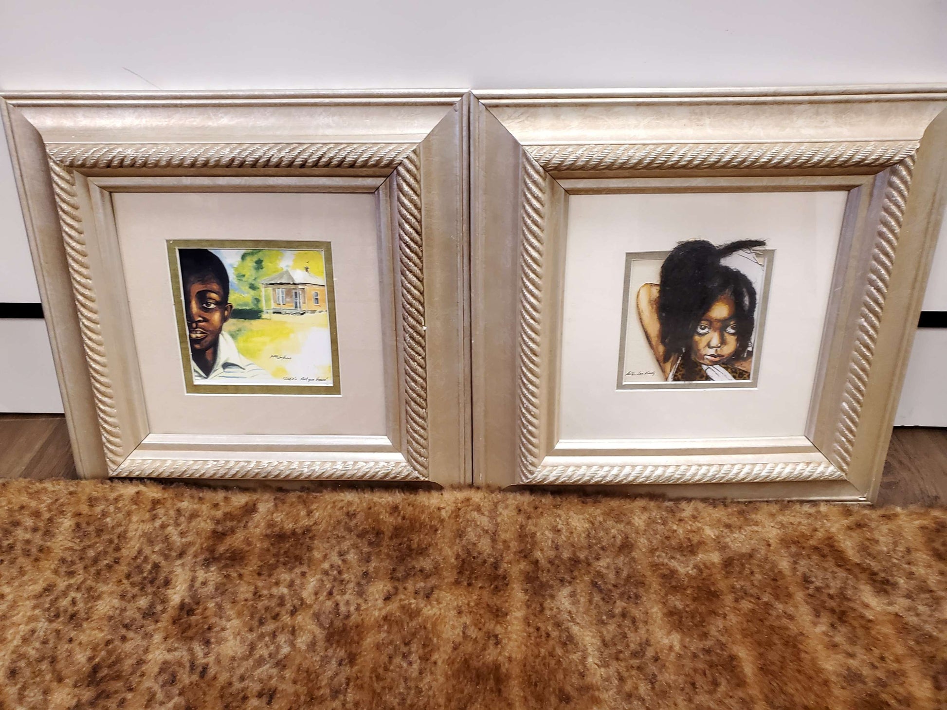 Pair of Black wall decor image 0