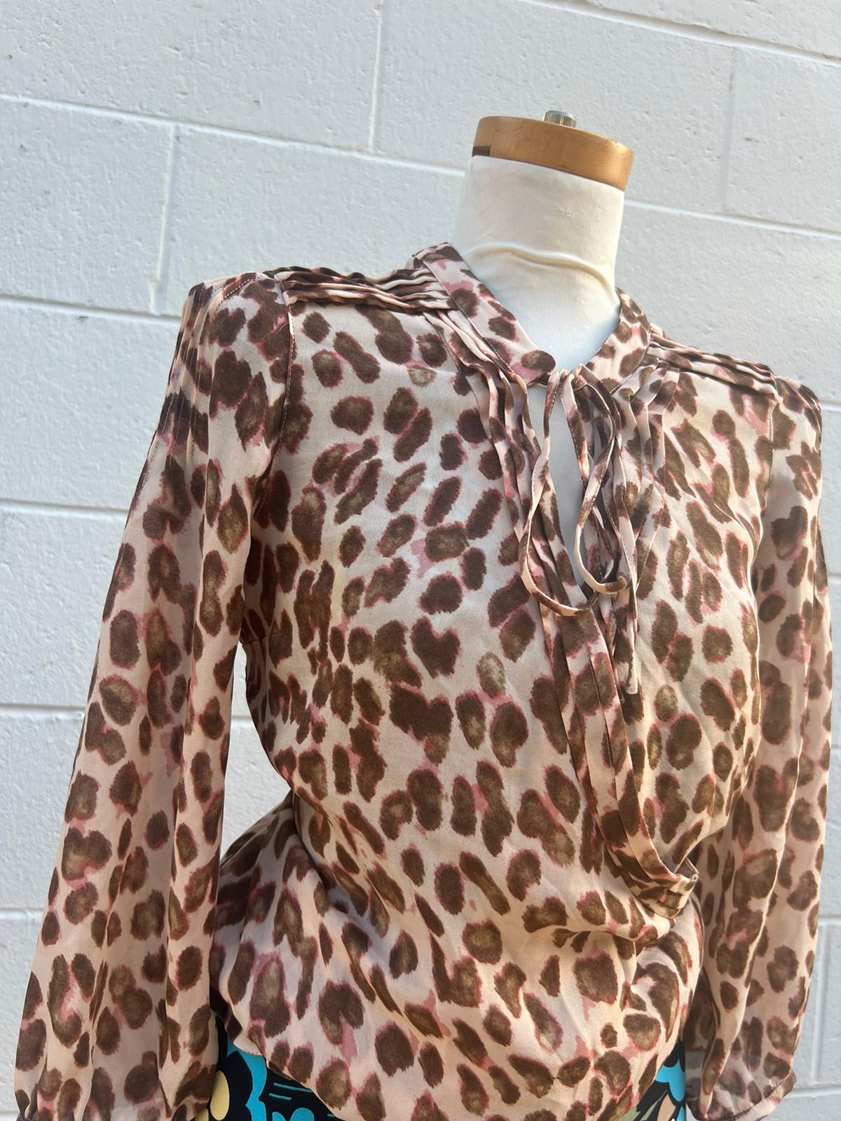 New York and company Leopard print top Medium image 2