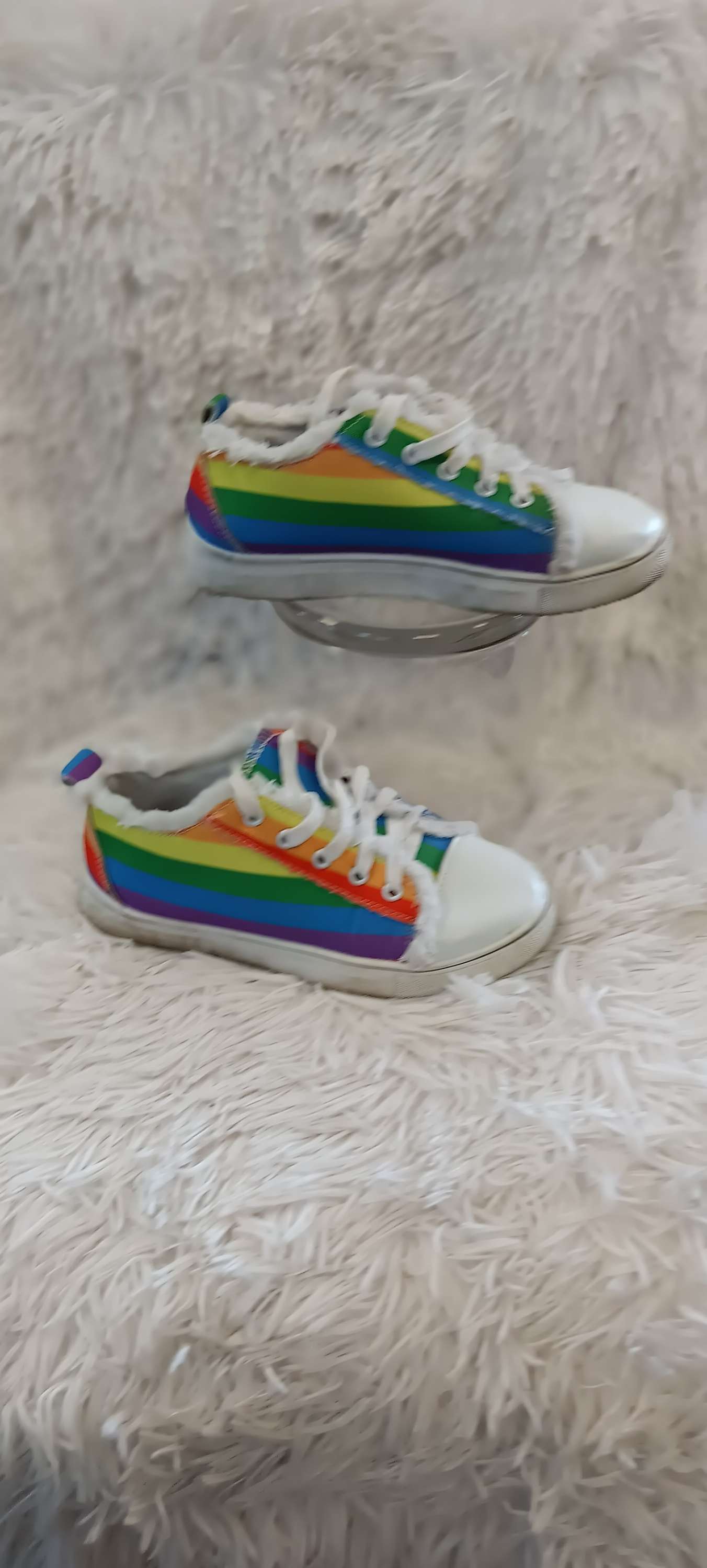 Rainbow shoes (sizes 36/us 6) image 3