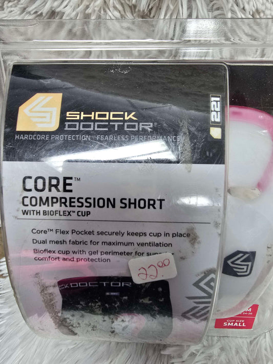 SHOCK DOCTOR CORE Supporter With BIOFLEX CUP- Boys M-Cup Size Small!! Brand New! image 1