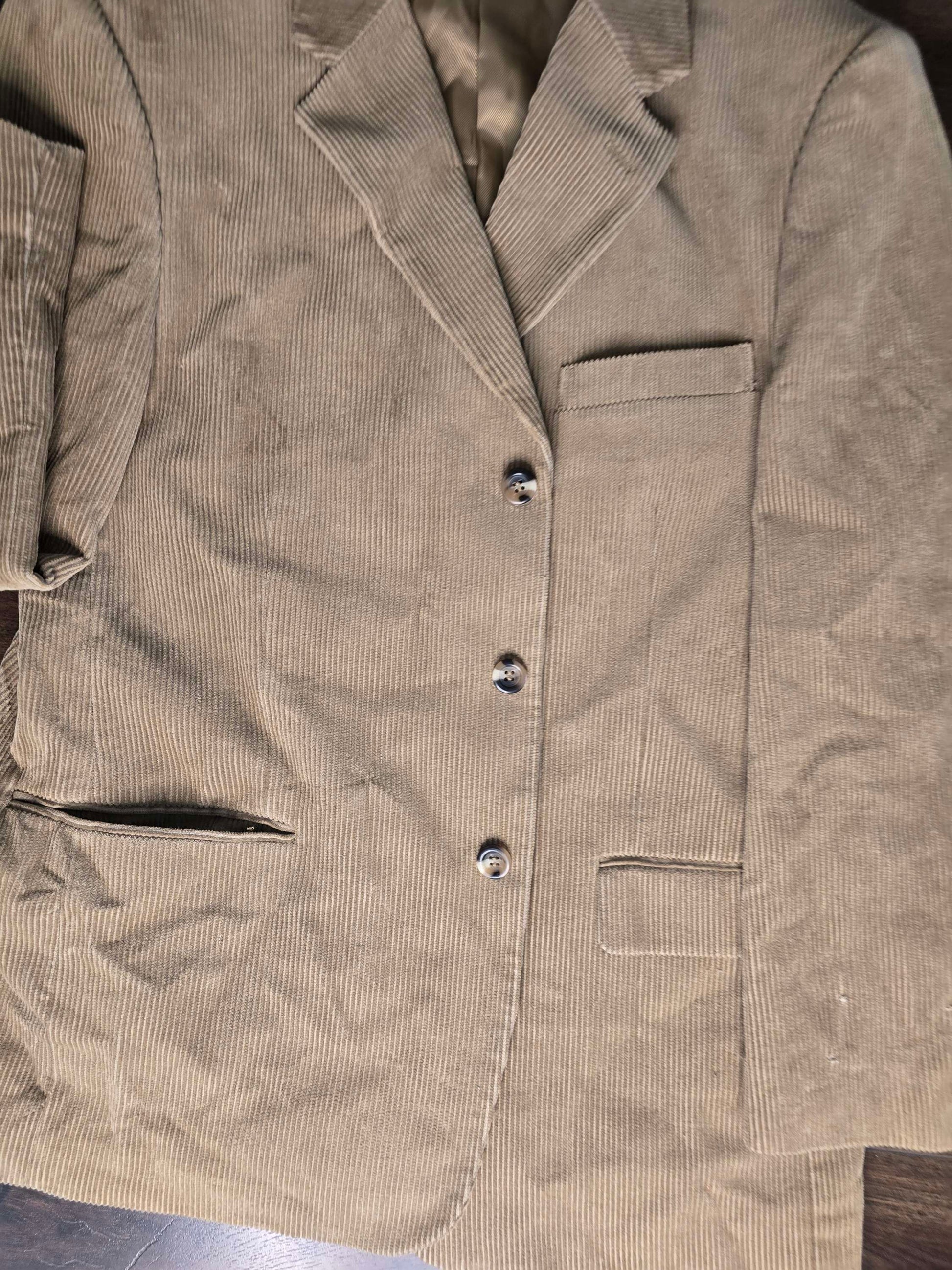 Metro club collection Corduroy jacket size 42s image 1