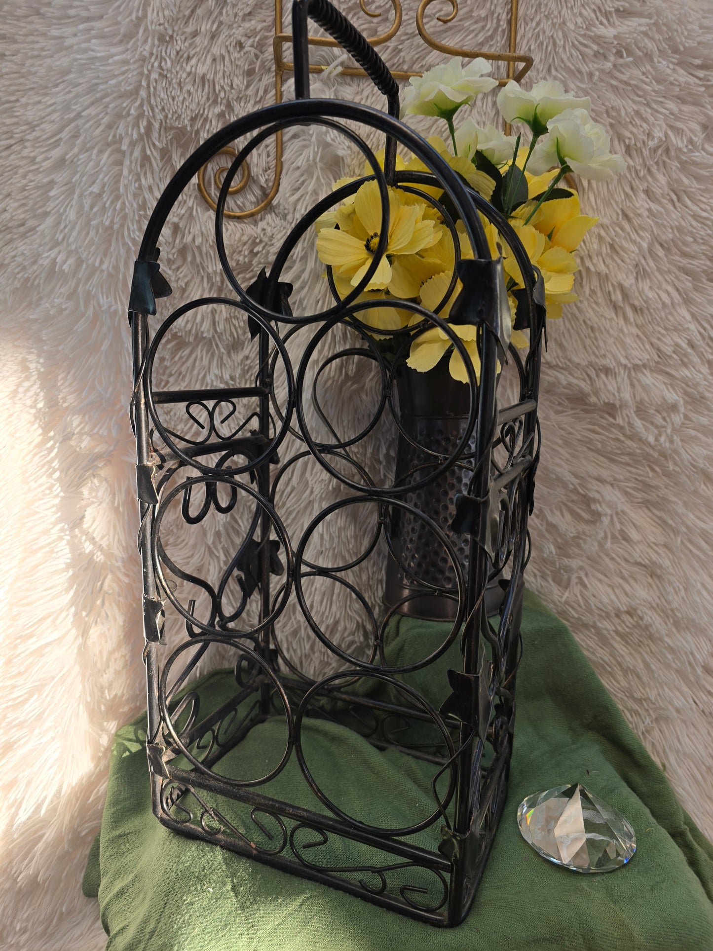 Wrought iron Wine holder image 2