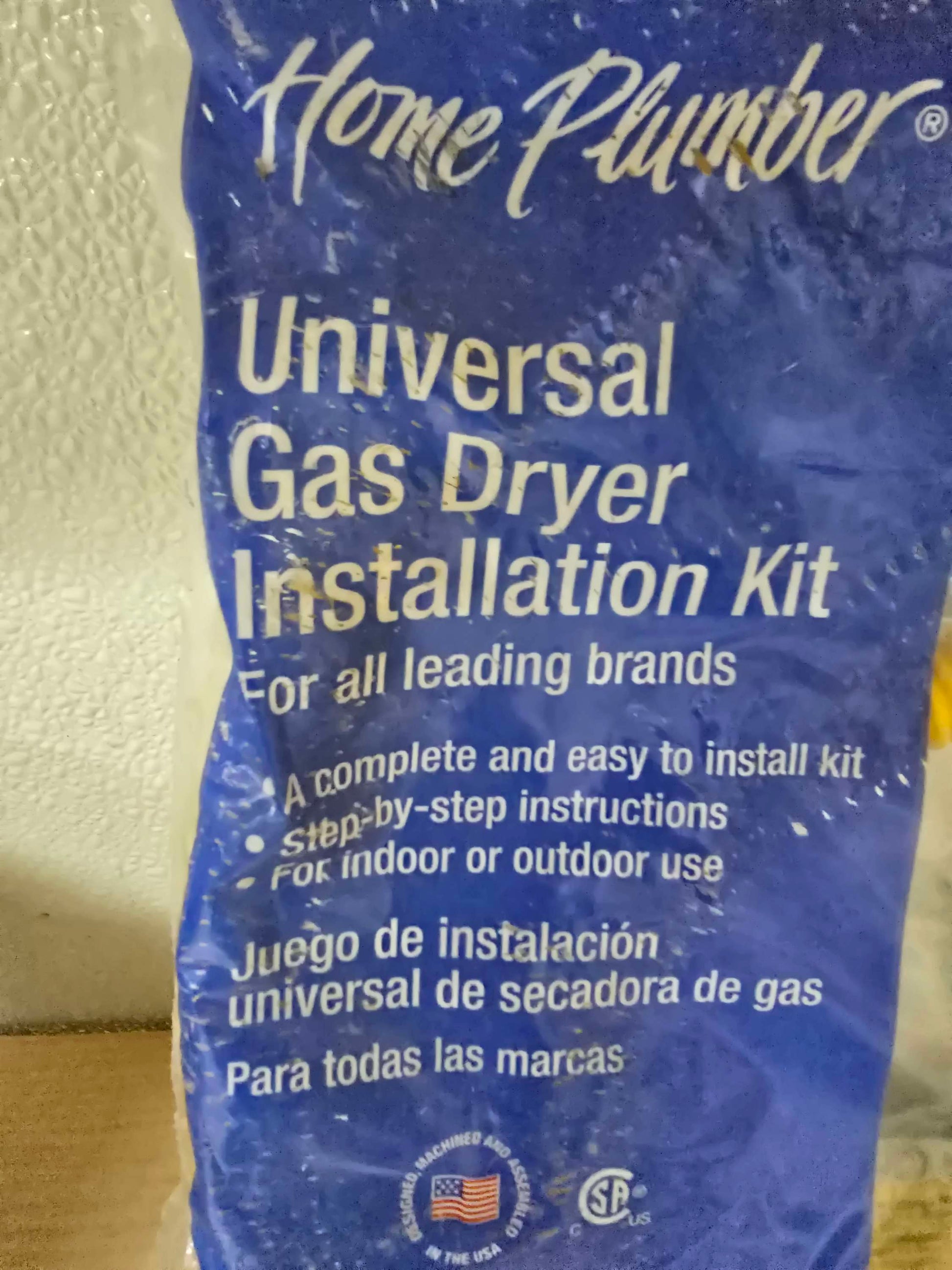 4ft Universal gas dryer kit image 2