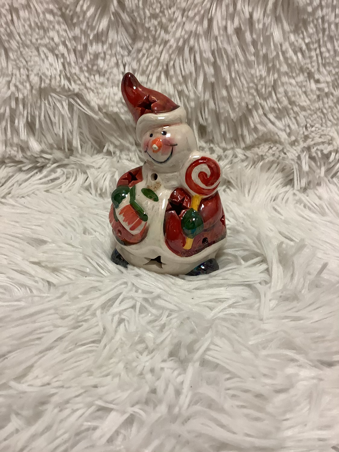 Snowman light image 1
