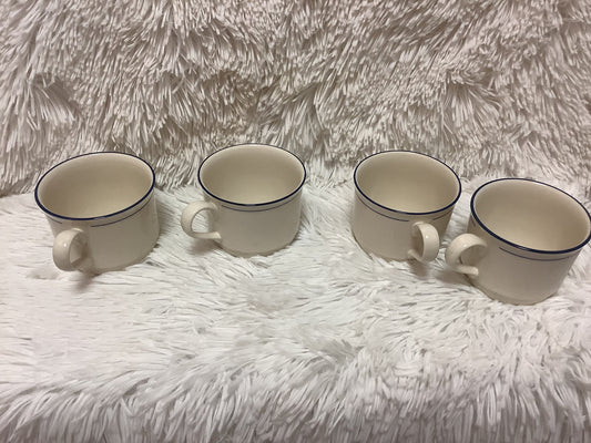 4 Lenox Chinastone Mugs image 0