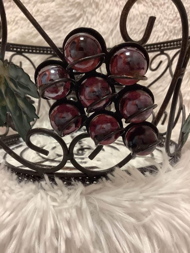 Metal Grape themed Basket image 4