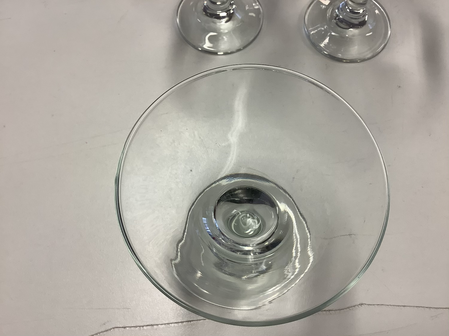 Mini martini glass set of seven PreOwned image 2