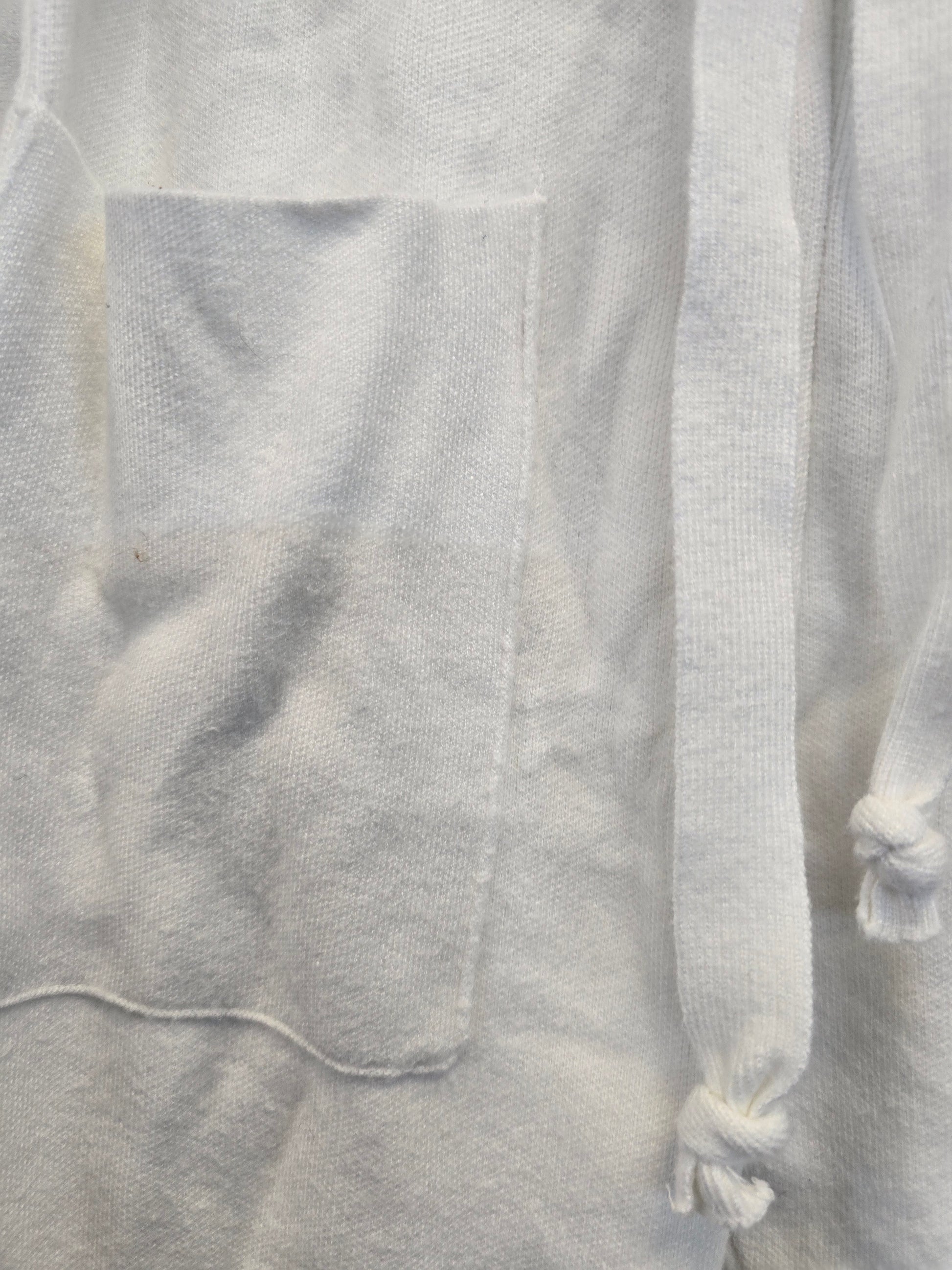 White Zara knit Capri size S image 6