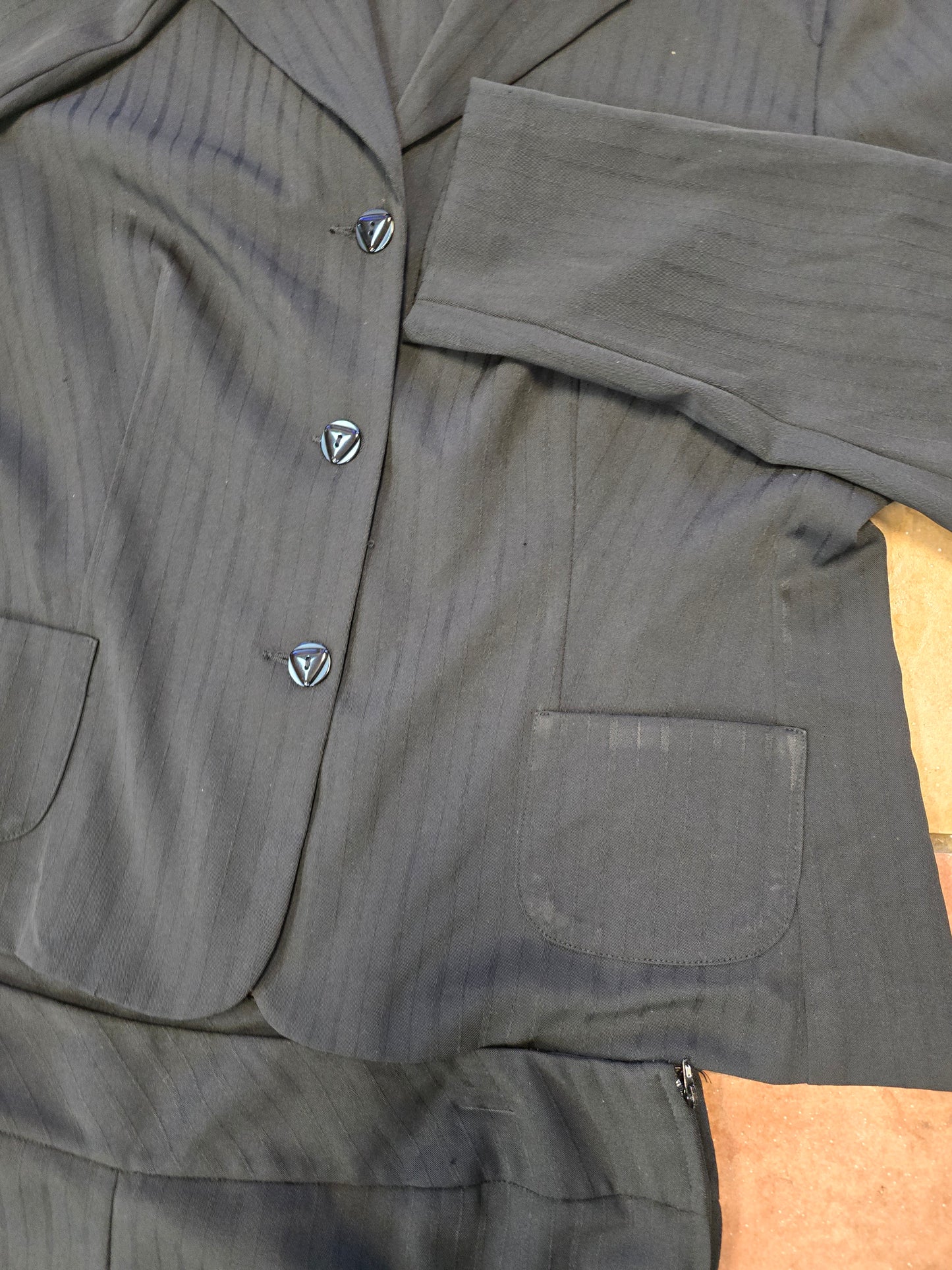 Women 2 piece pants suit Blue size 18 image 7