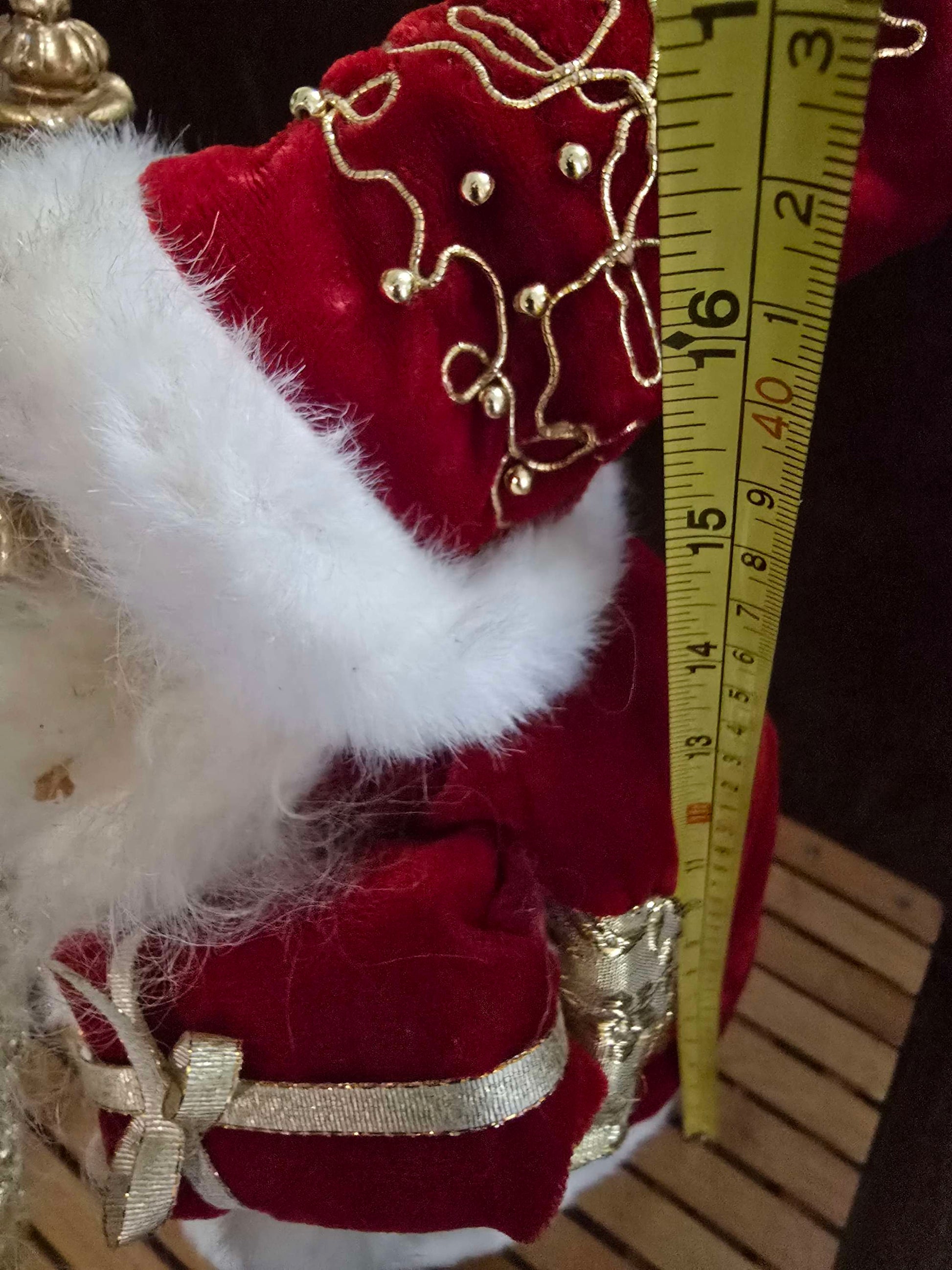 Santa tree topper 16inch image 9