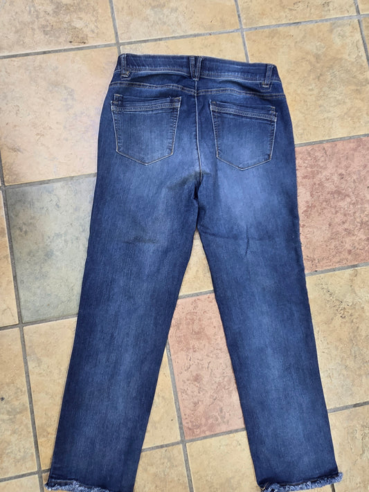 Boyfriend jeans/denim size 8 image 0