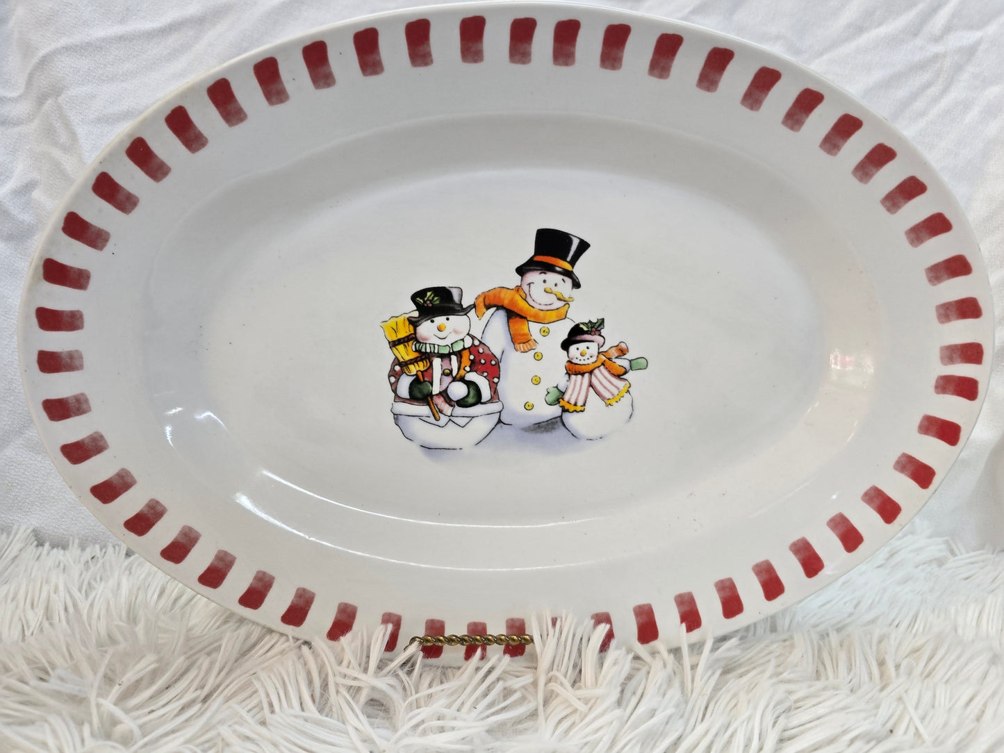 2 Christmas serving platter image 6