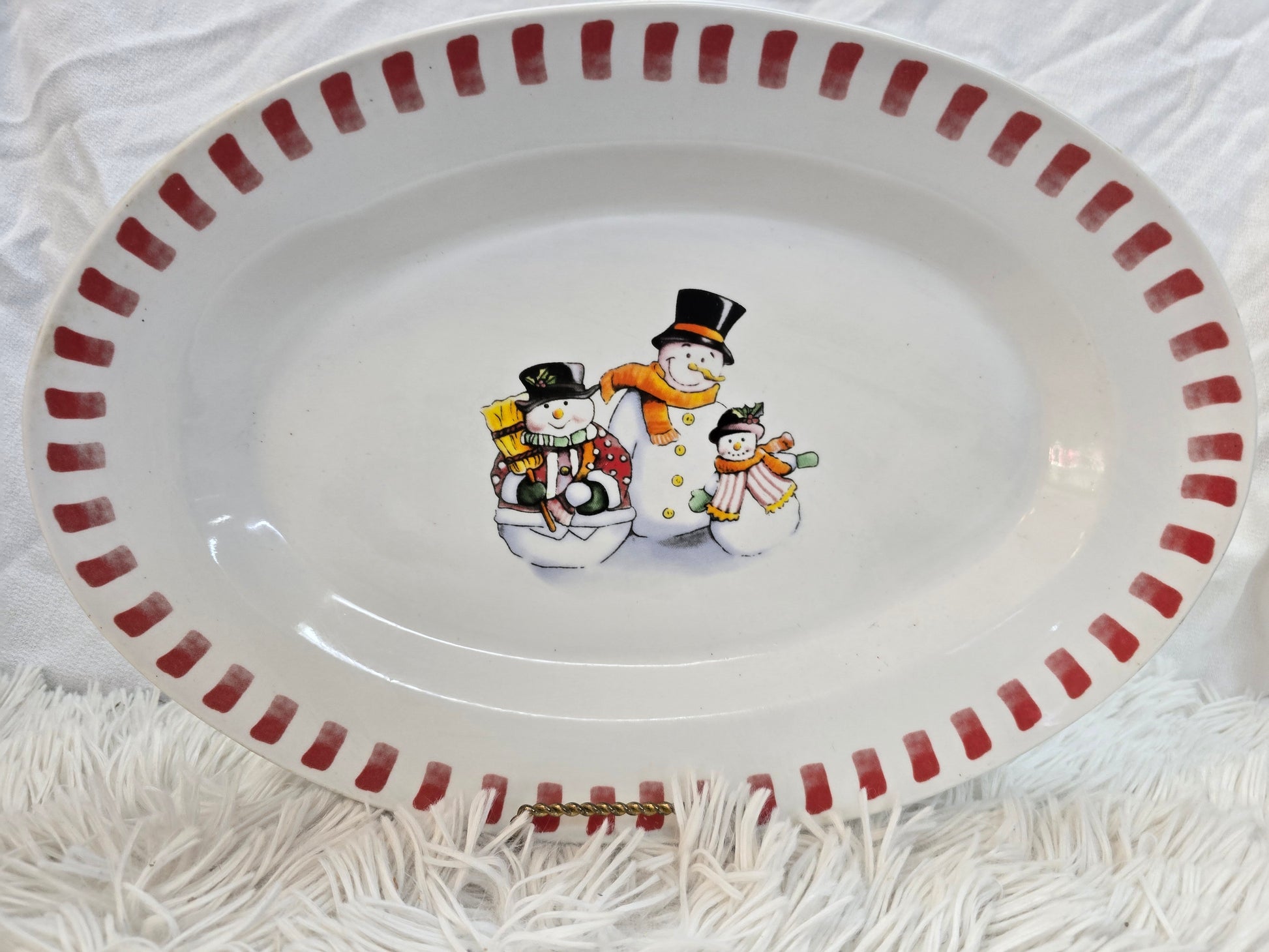 2 Christmas serving platter image 6