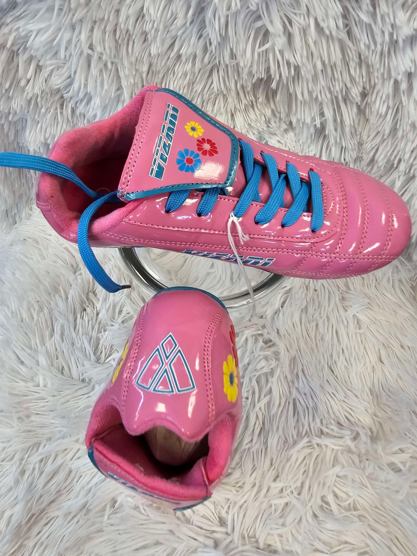 Pink football boots 3Y image 3