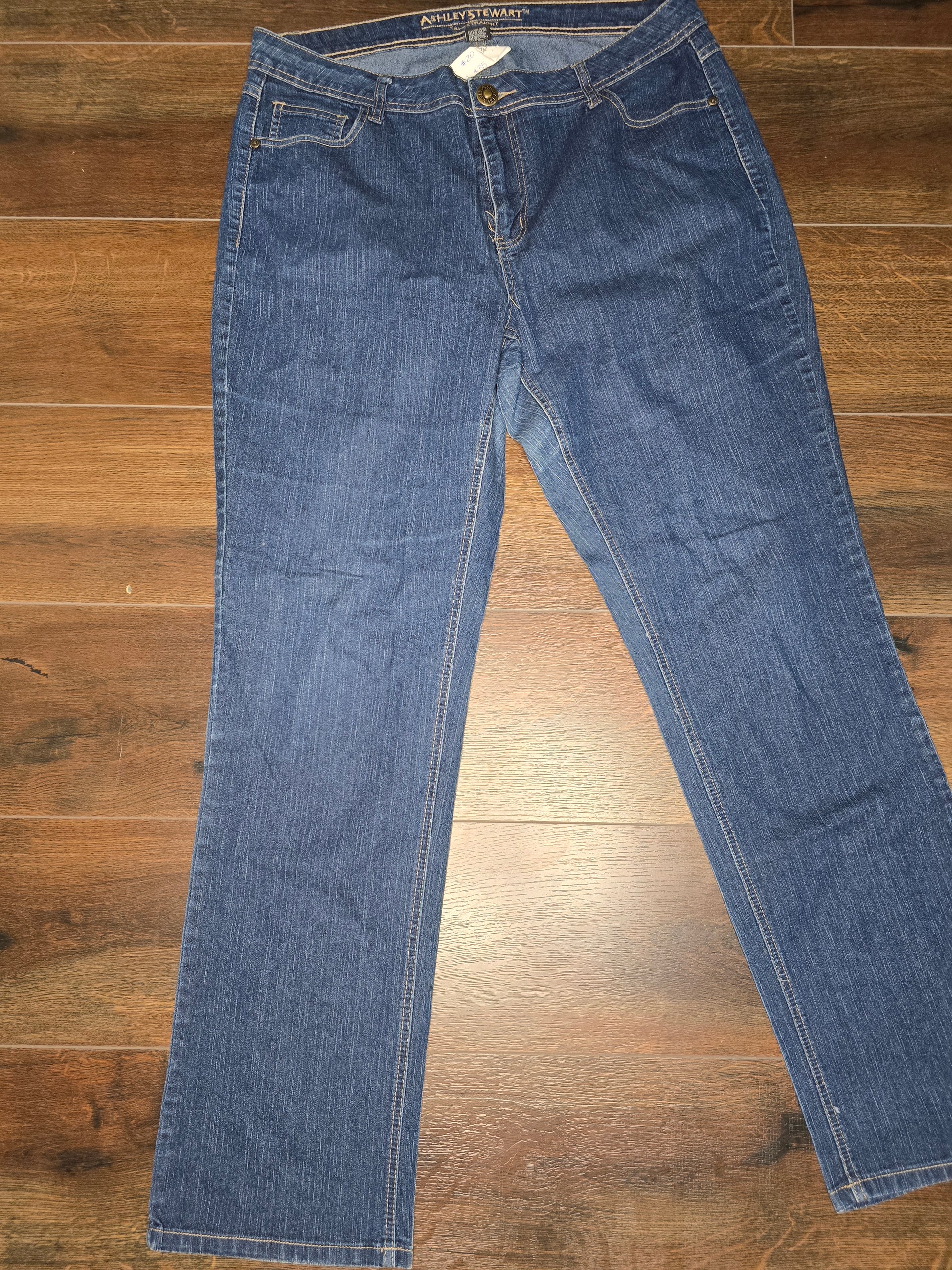 Ashley Stewart straight jeans size 18 image 2