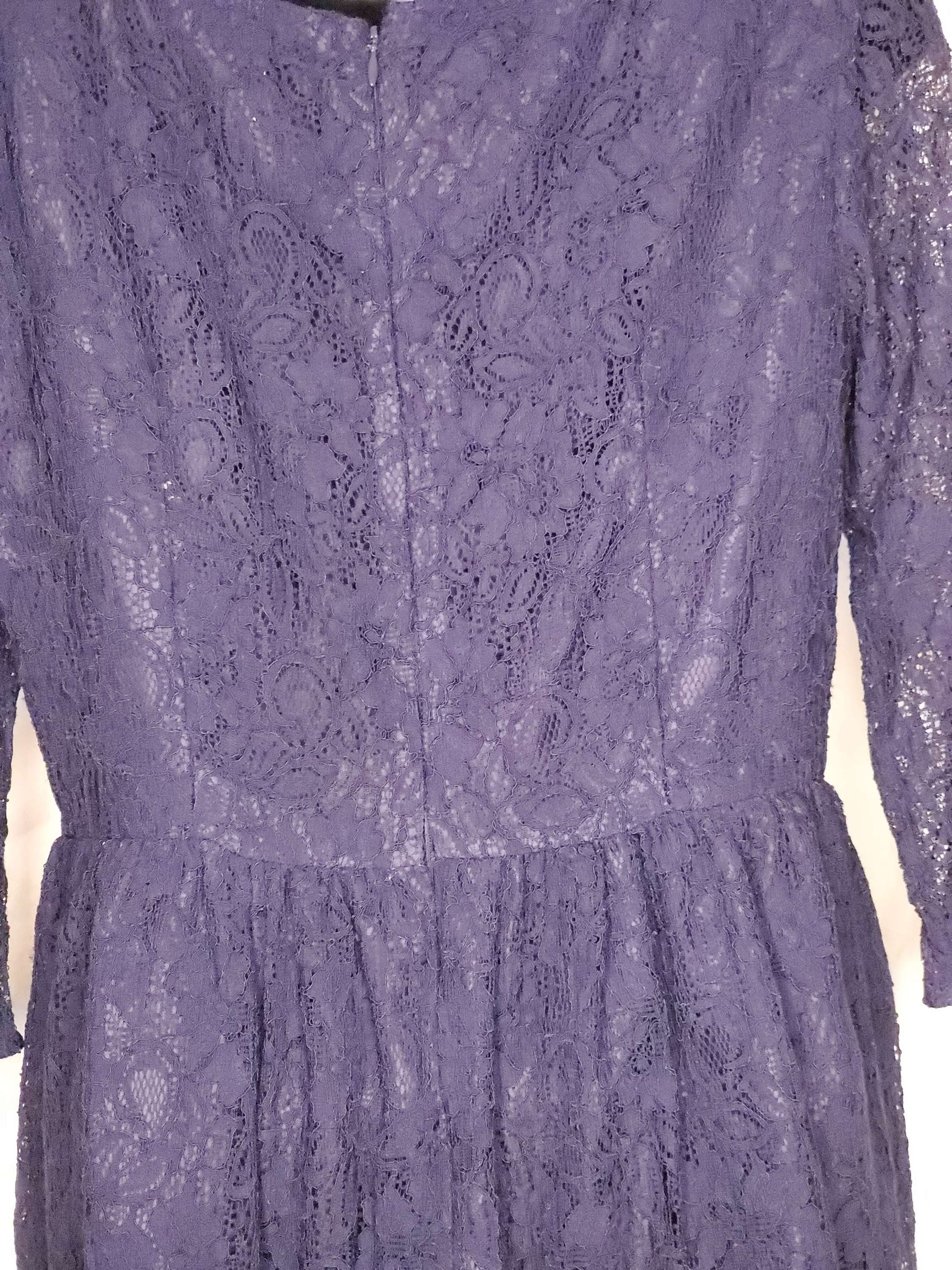 Blue French connection dress size 8 image 3