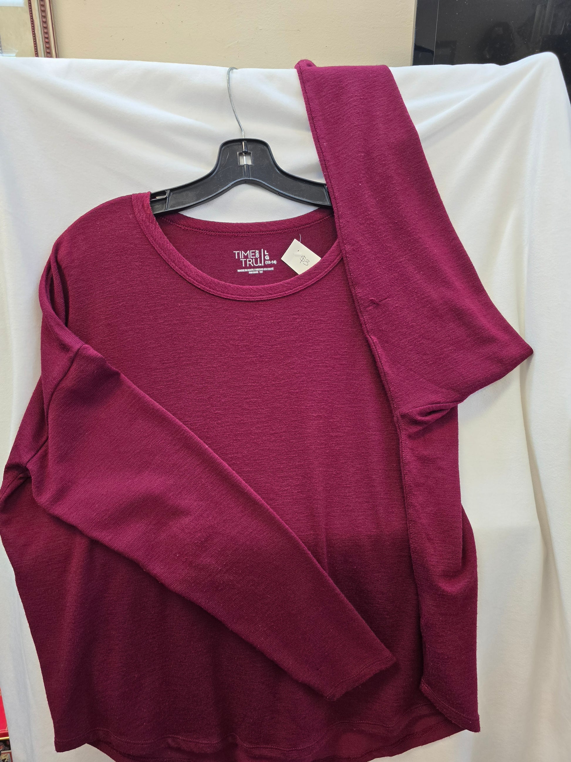 Time and tru long sleeve blouse Large image 4