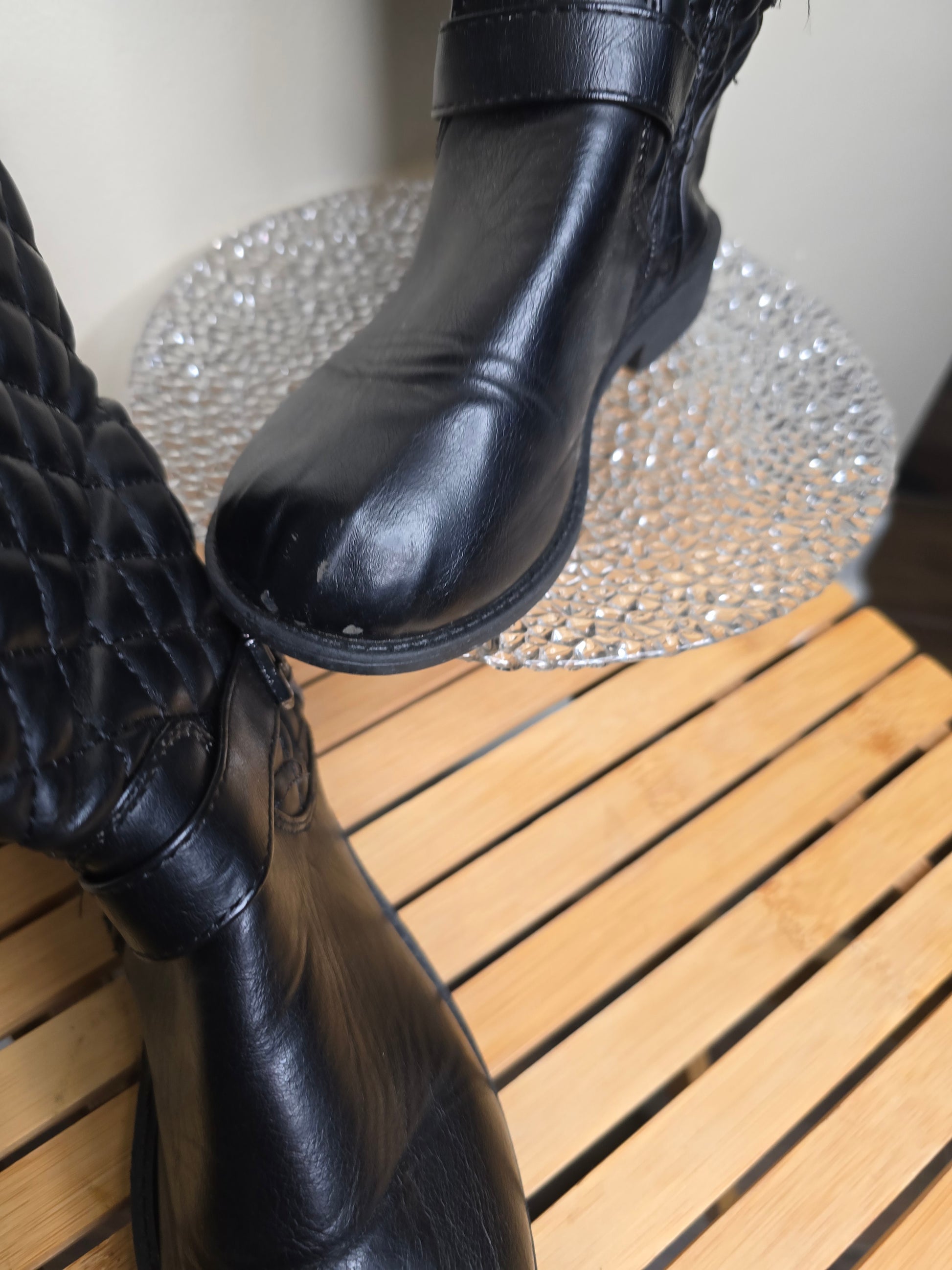 Girls boots size 12 image 7