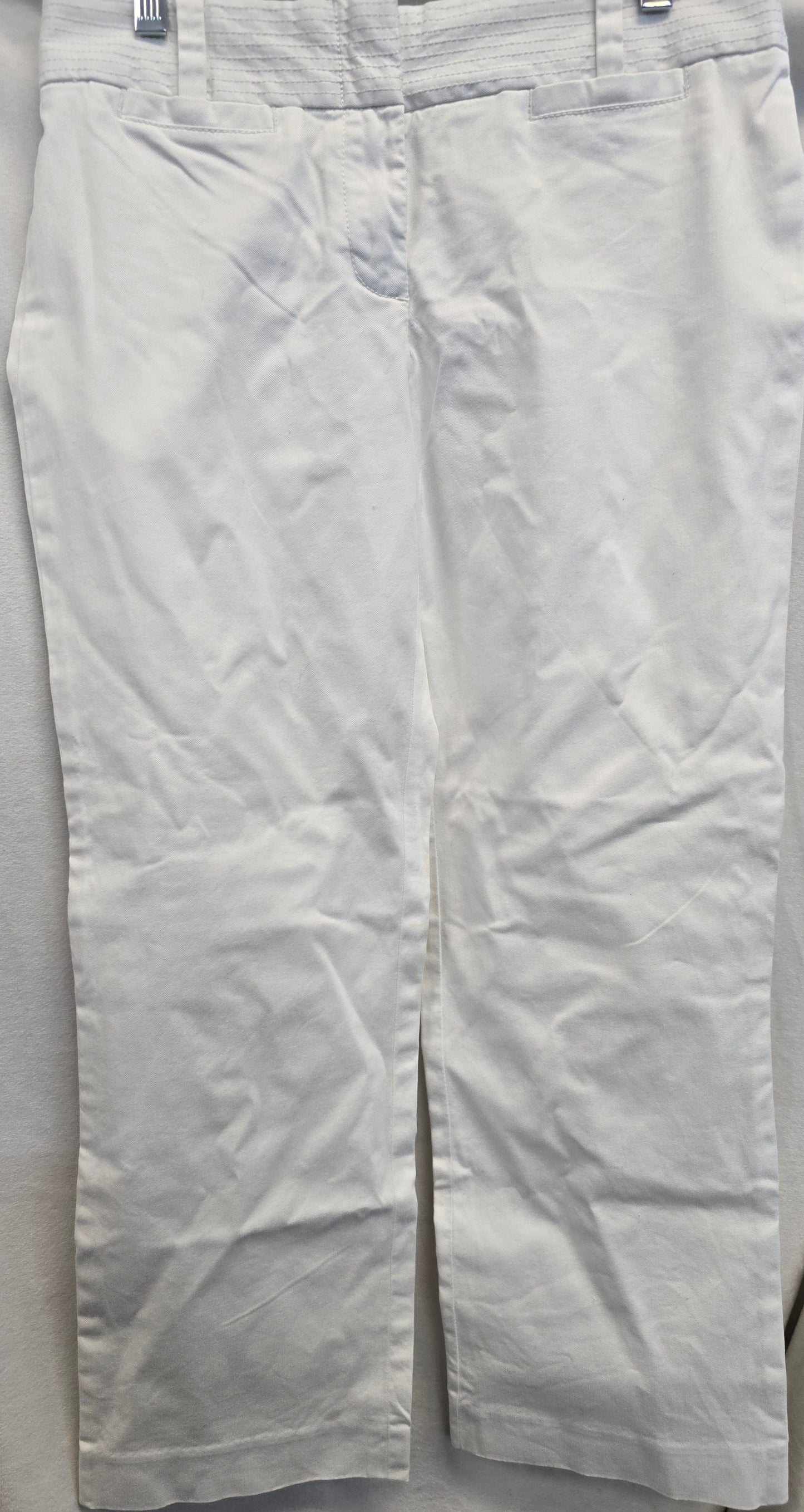 J crew white Capri size 2 image 6