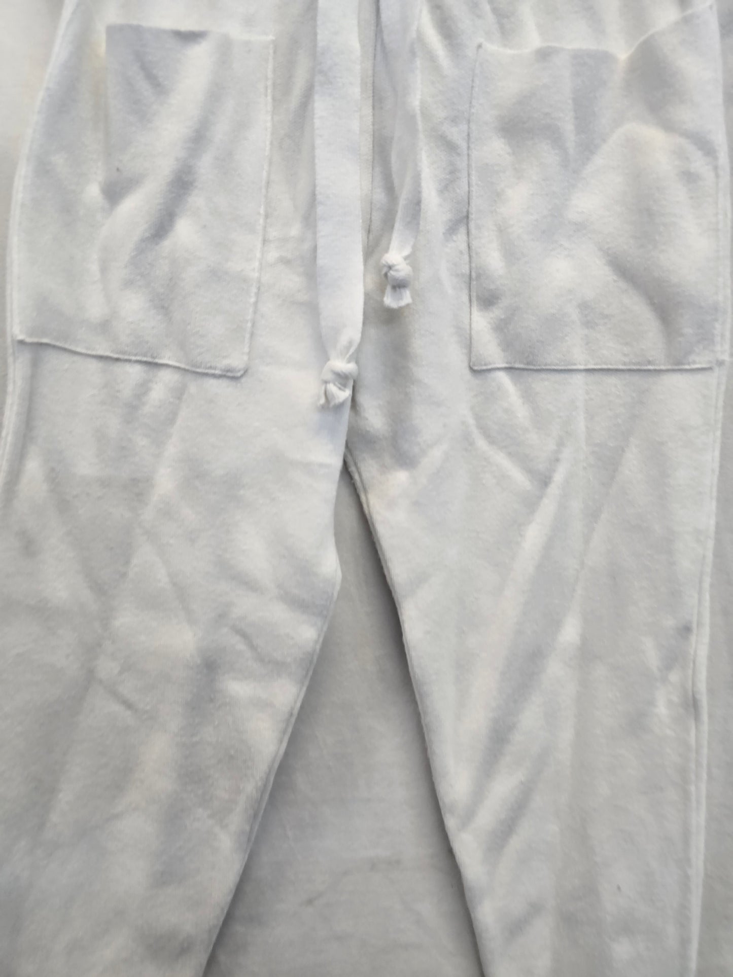 White Zara knit Capri size S image 4