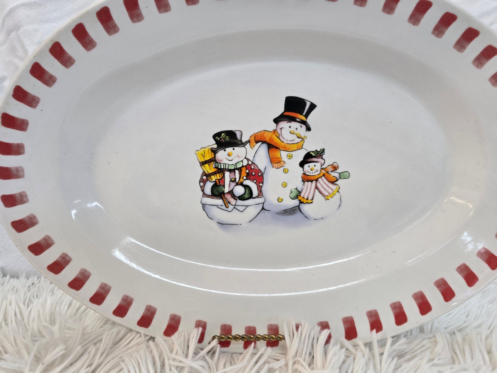 2 Christmas serving platter image 5