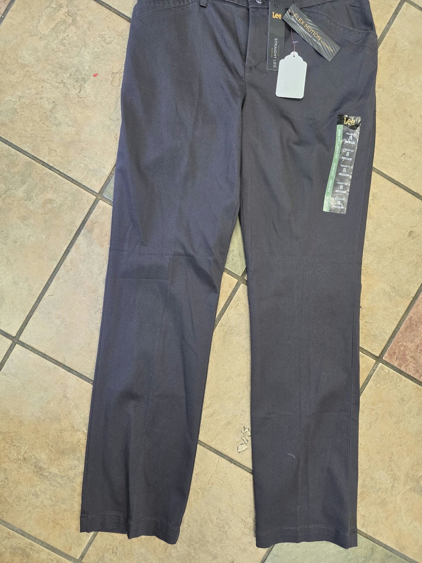 Lee flex motion dress pants size 8 NEW WITH TAG image 1