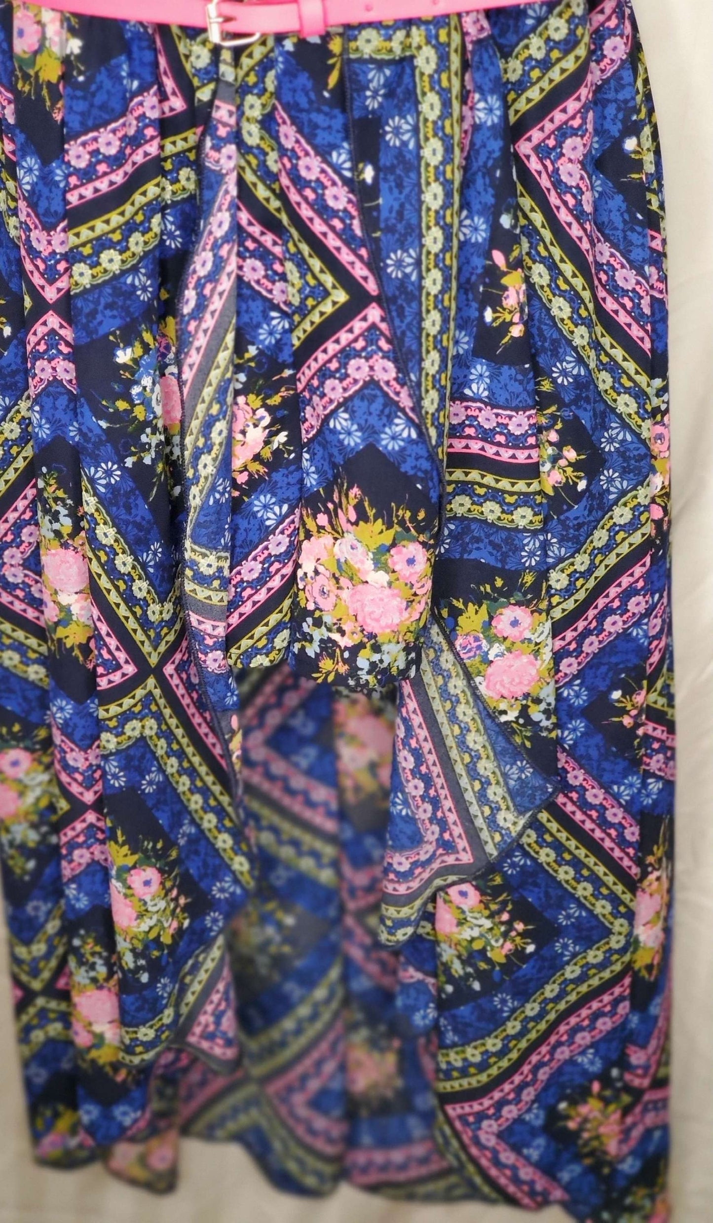 Girls blue and floral dress by speechless size 16 image 2