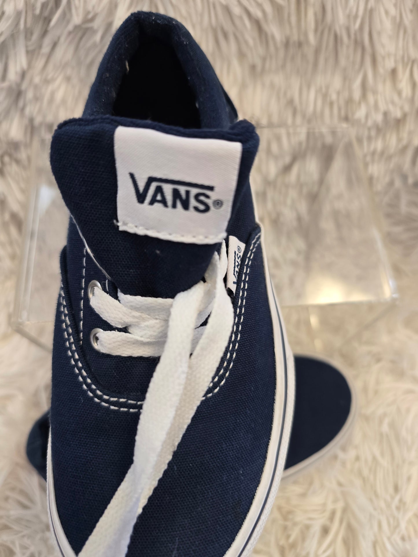 Kids vans tennis shoes size 13 image 1