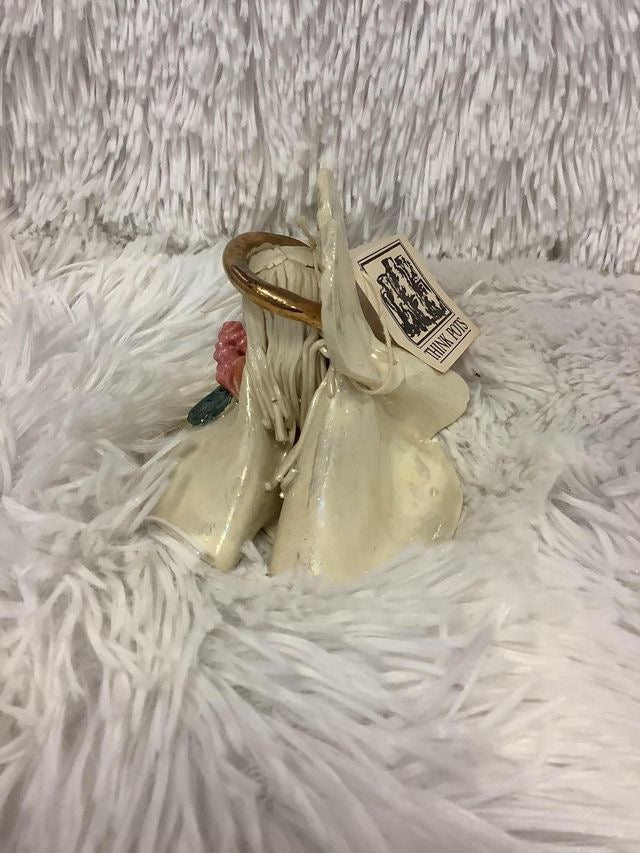 Think pots Small vintage angel  3.5 inches tall image 1
