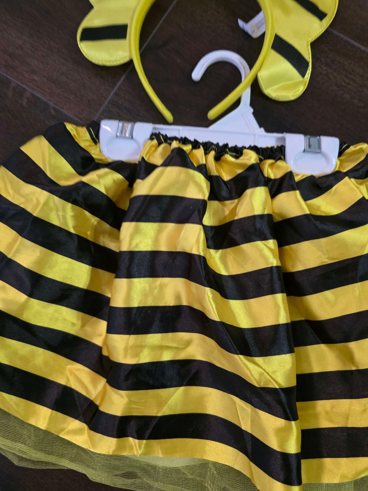 Bumble bee girl toddler costume image 0