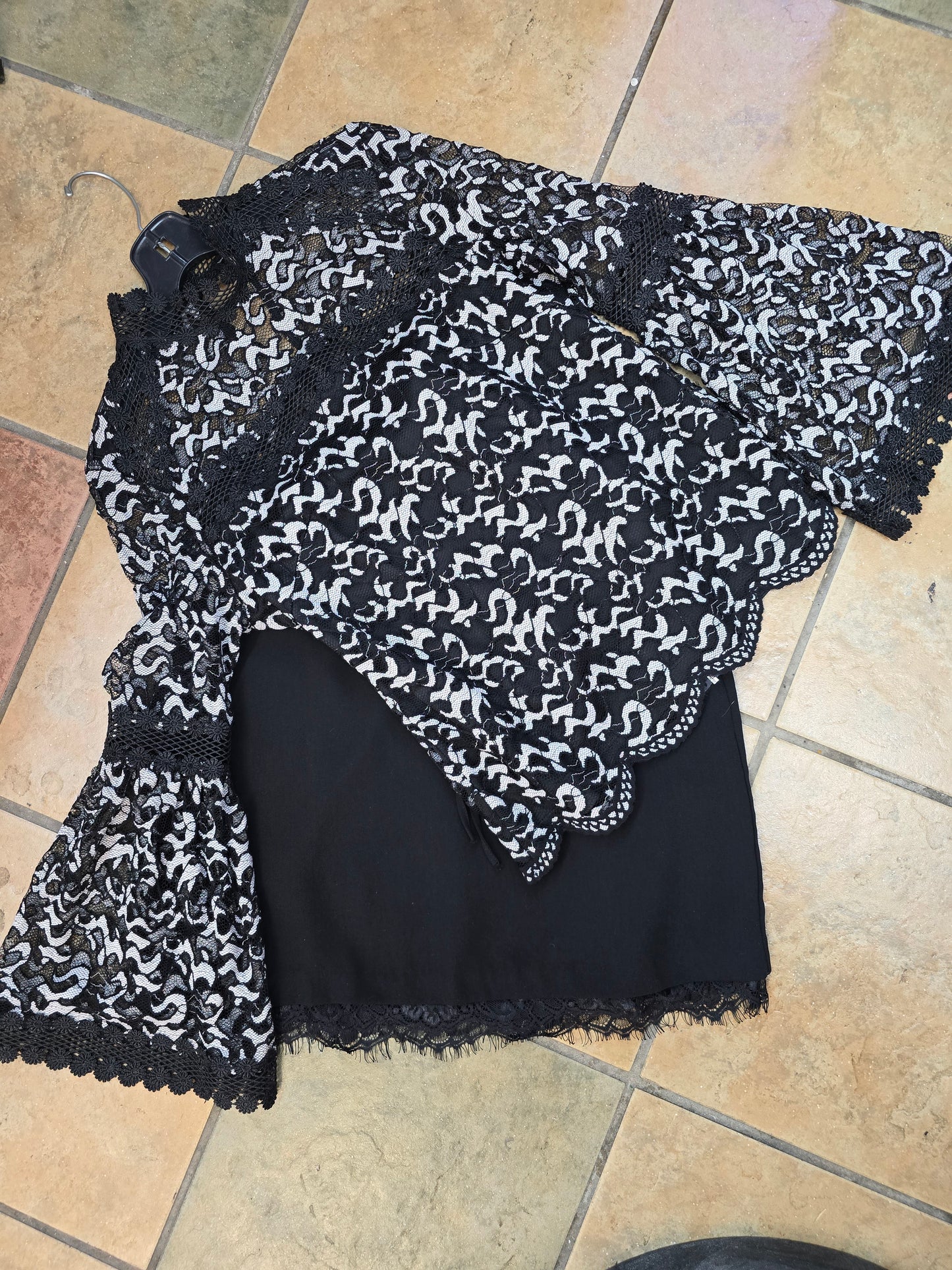 Boston Proper black long sleeve blouse XS image 6