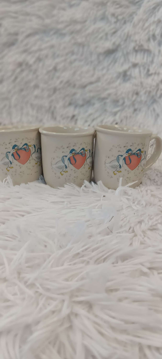 set of 3 vintage replacement cups image 0
