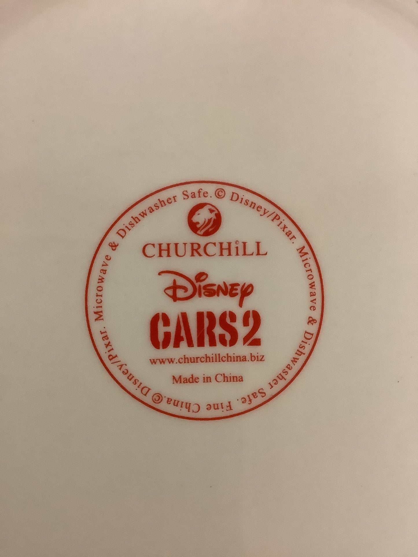 Disney Cars 2 Plate image 2