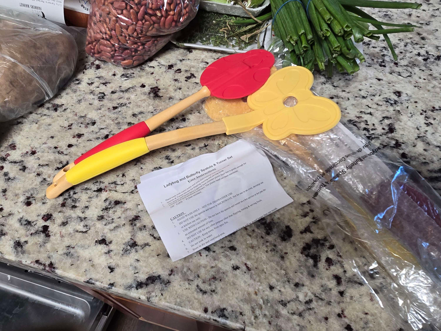 Set of 2 butterfly spatula image 1
