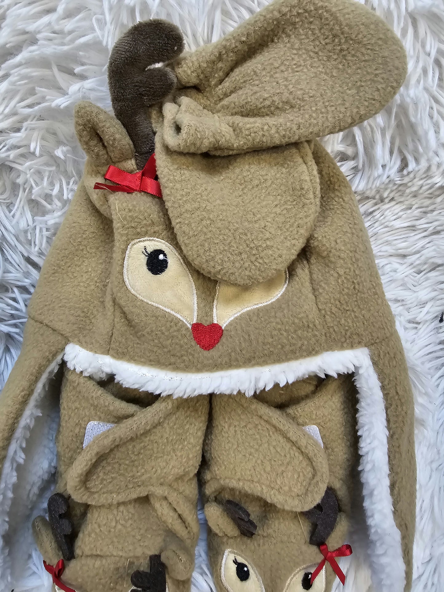 HB Christmas mouse costum  6-12 months image 4