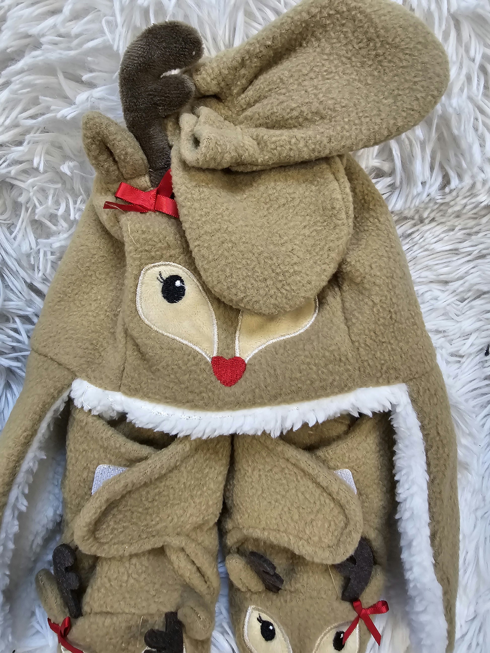 HB Christmas mouse costum  6-12 months image 4