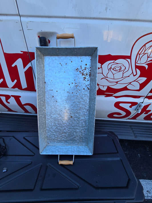 Aluminum serving tray 23x10 image 1