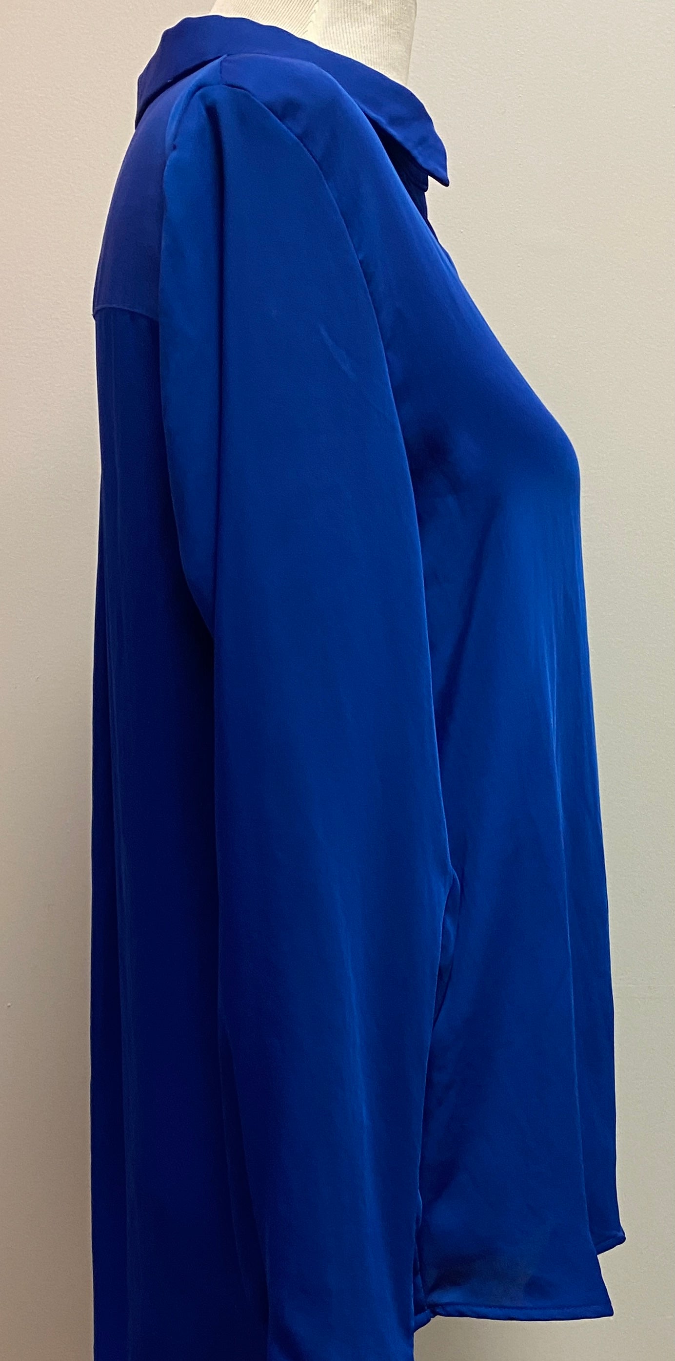 H&M Blue Blouse (Size: 8) image 4