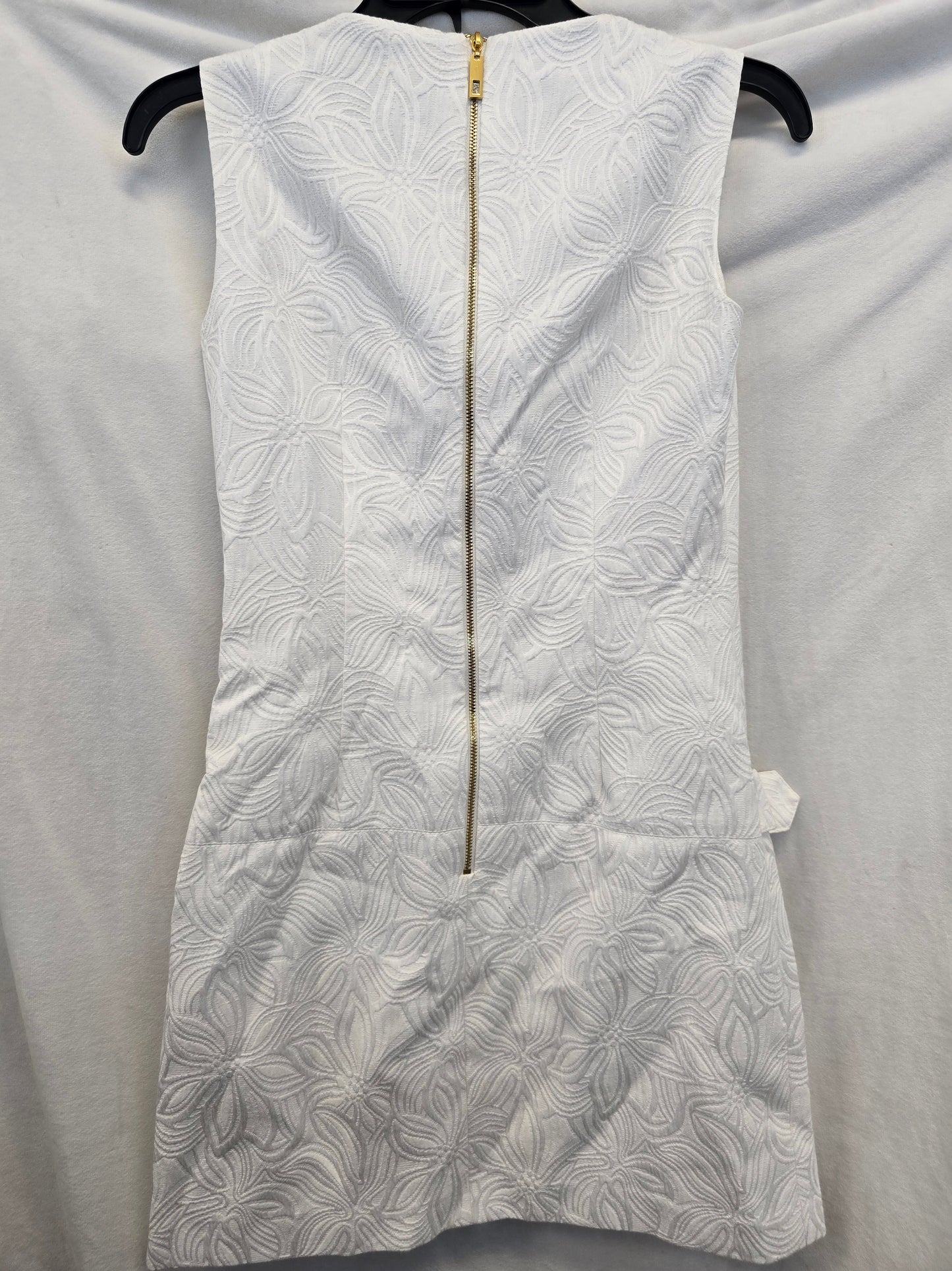 White above knee dress image 6