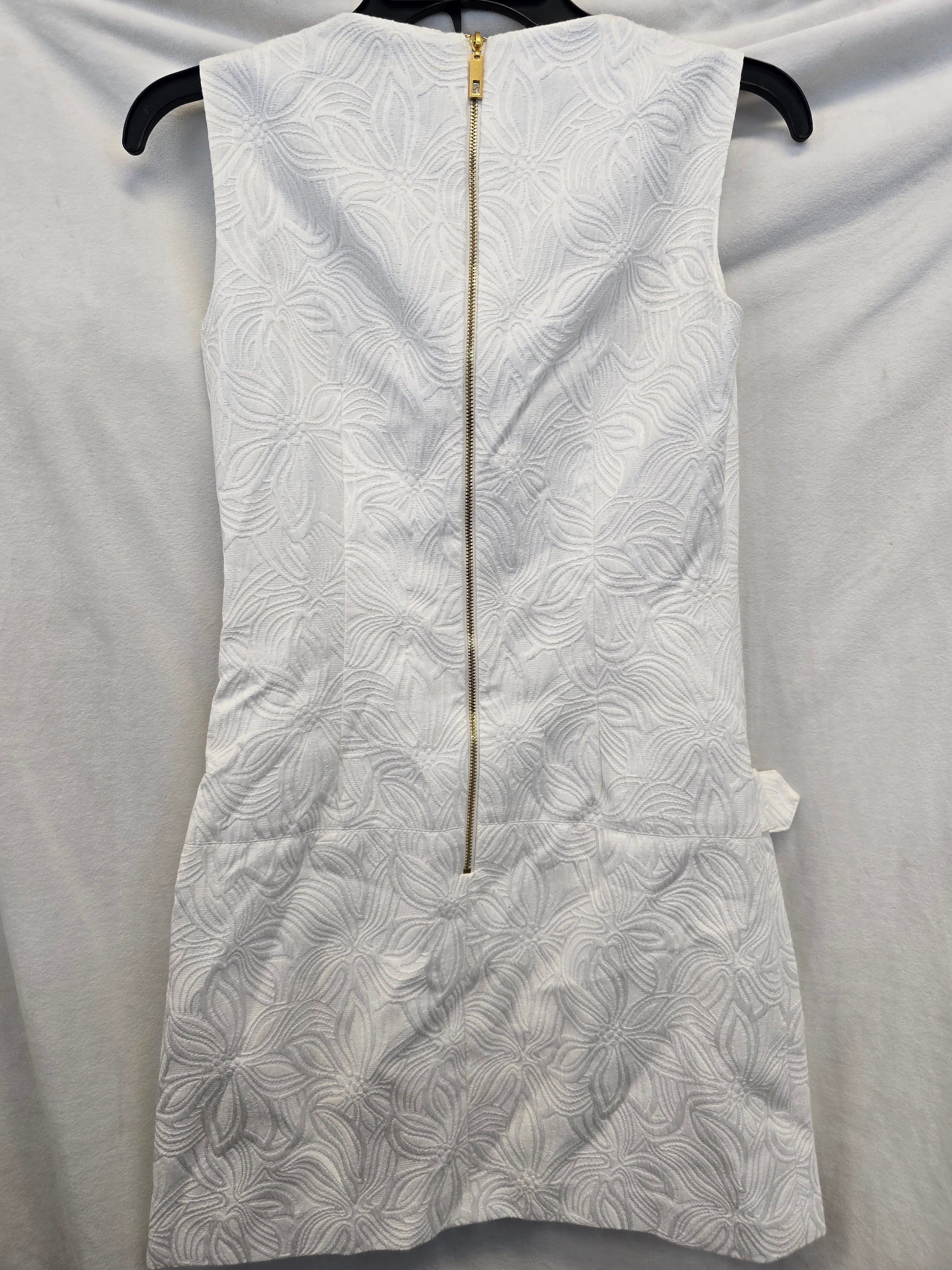 White above knee dress image 6
