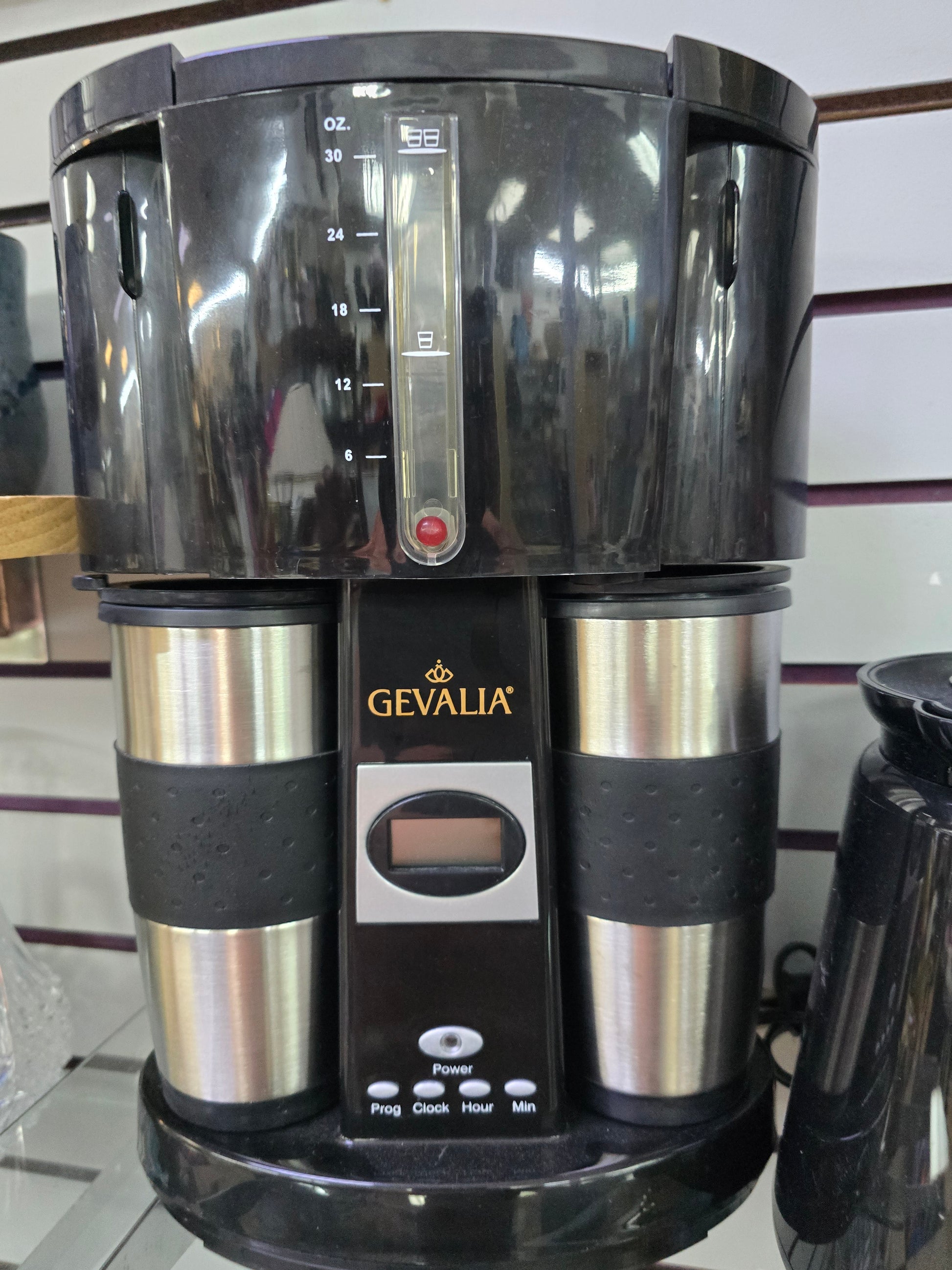 Gevalia Programmable Coffee Maker for Two With 2 Stainless Steel Mugs Ws-02a image 4
