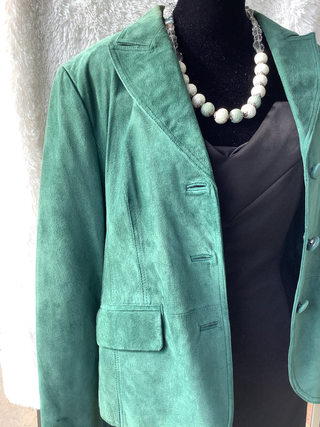 Bernardo Women's Blazers/jacket Size XL Green image 4