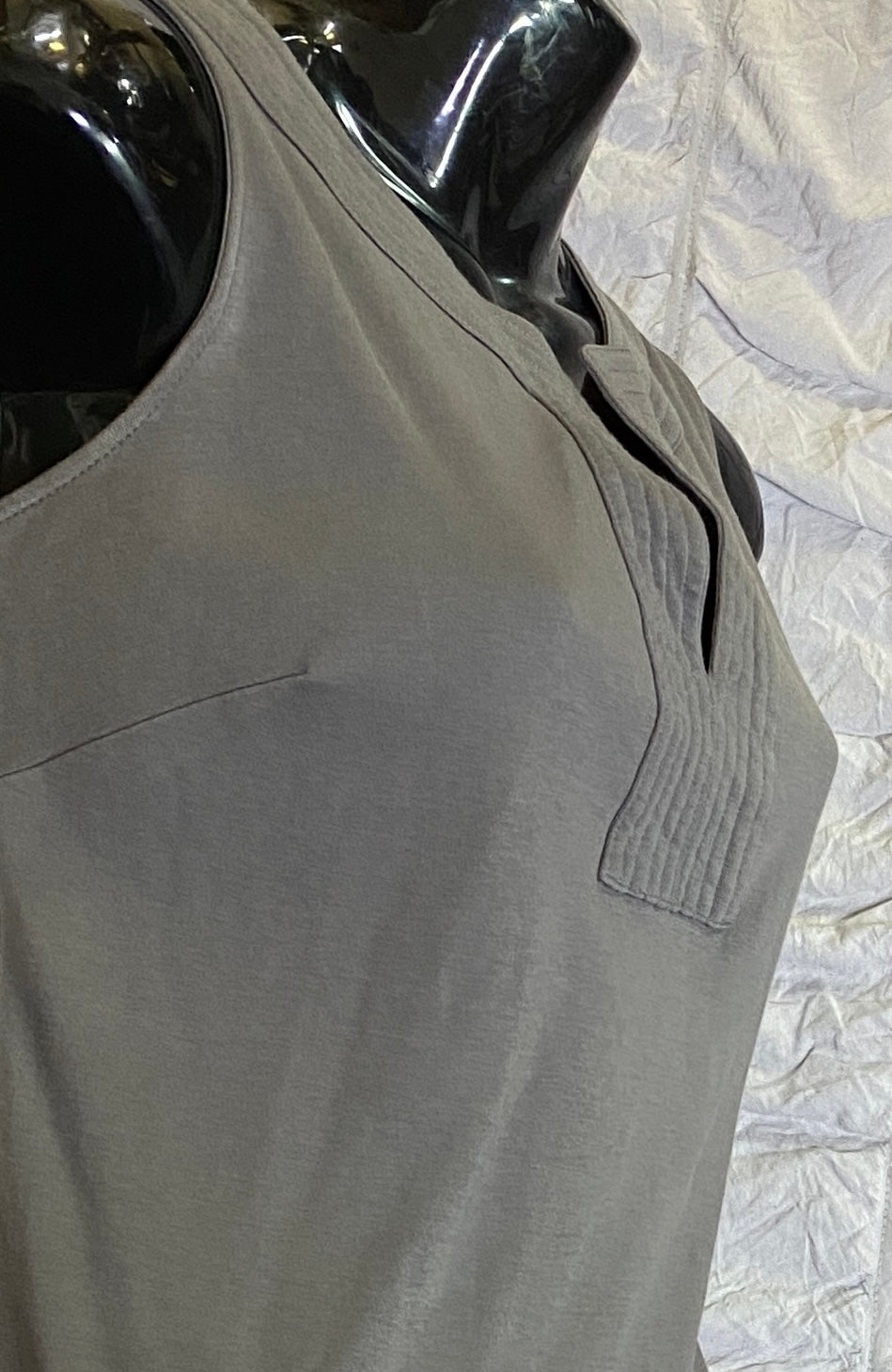 New York & Company Gray Dress (S) image 6