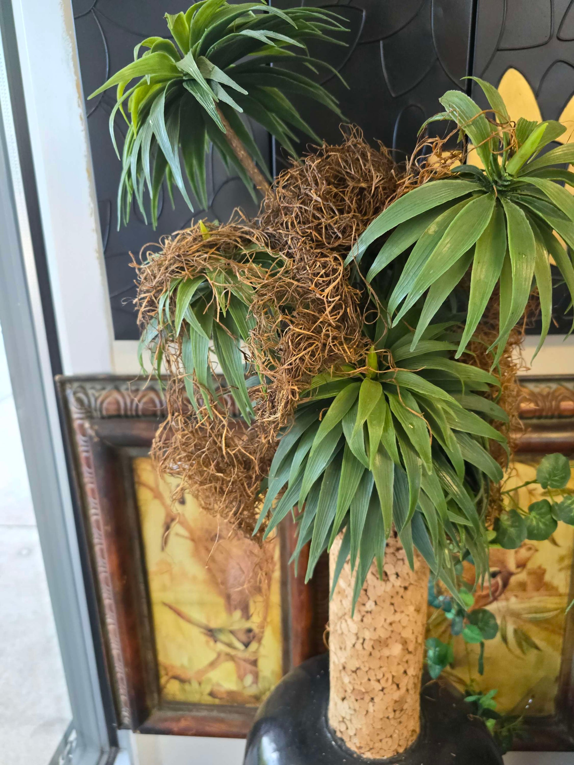 Vase with green plant image 6