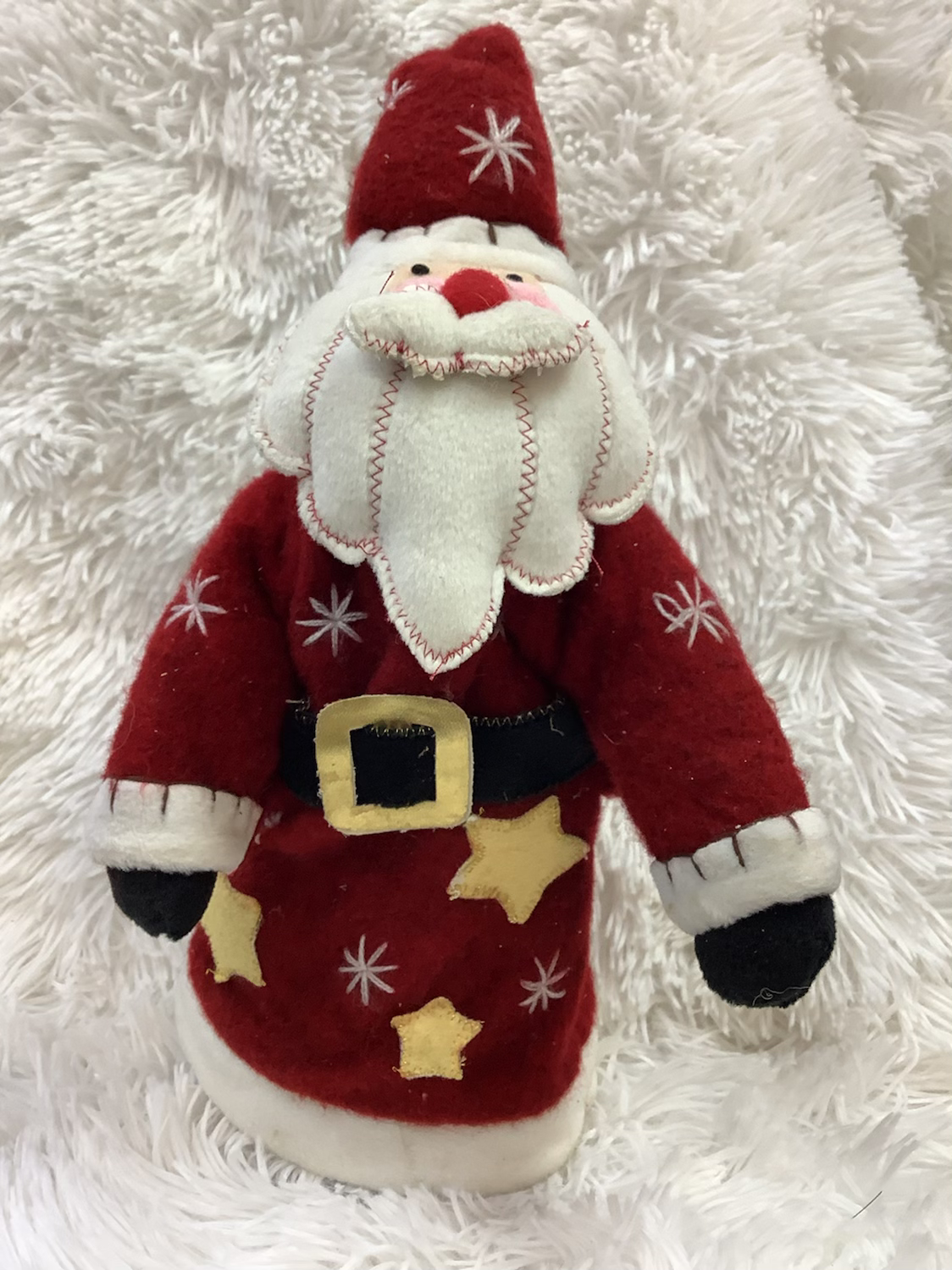 Standing Santa stuffed decor image 0