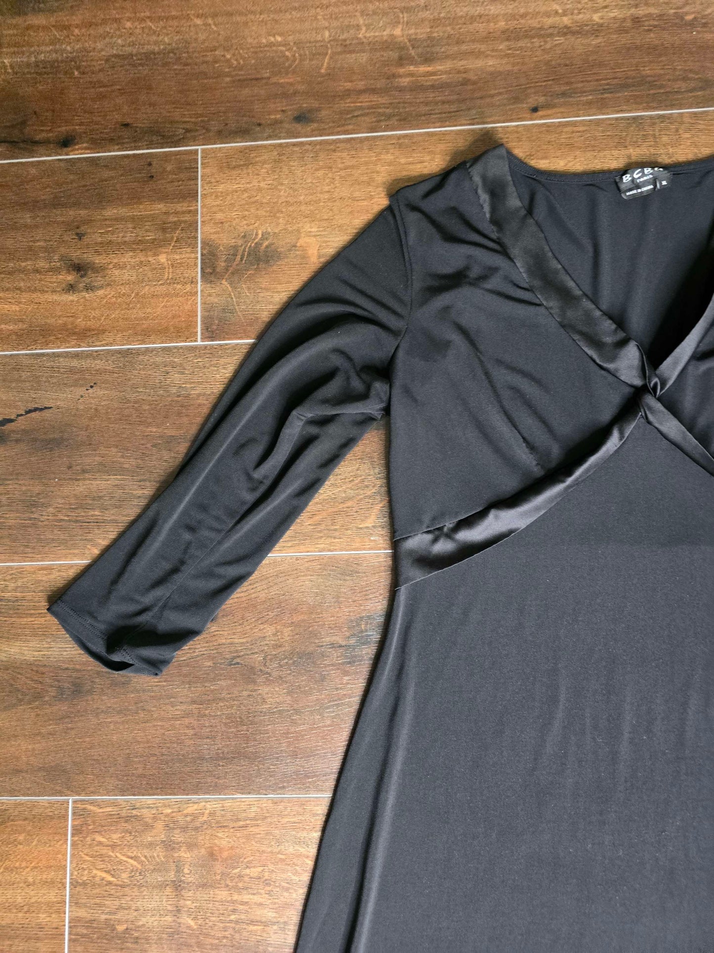 Bcbg black dress XL image 3